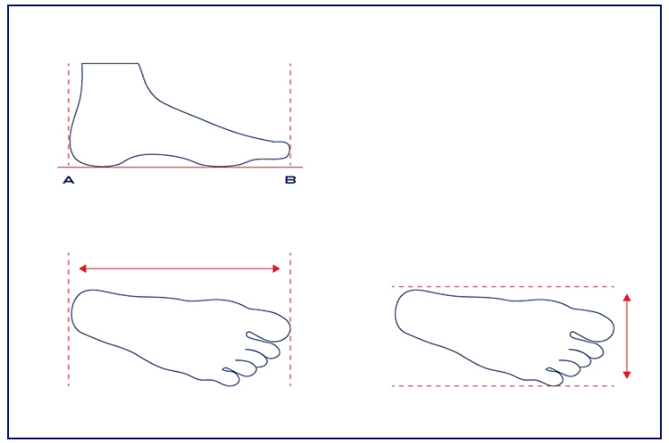 Guide des tailles de chaussures